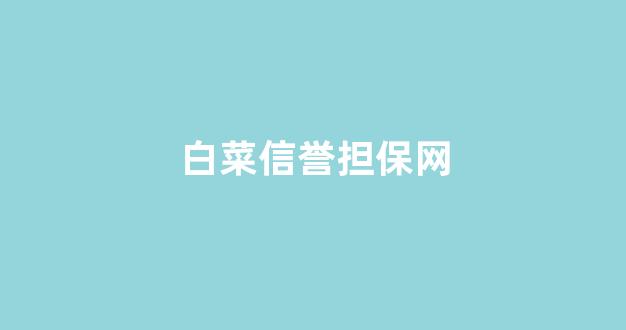 白菜公司下载